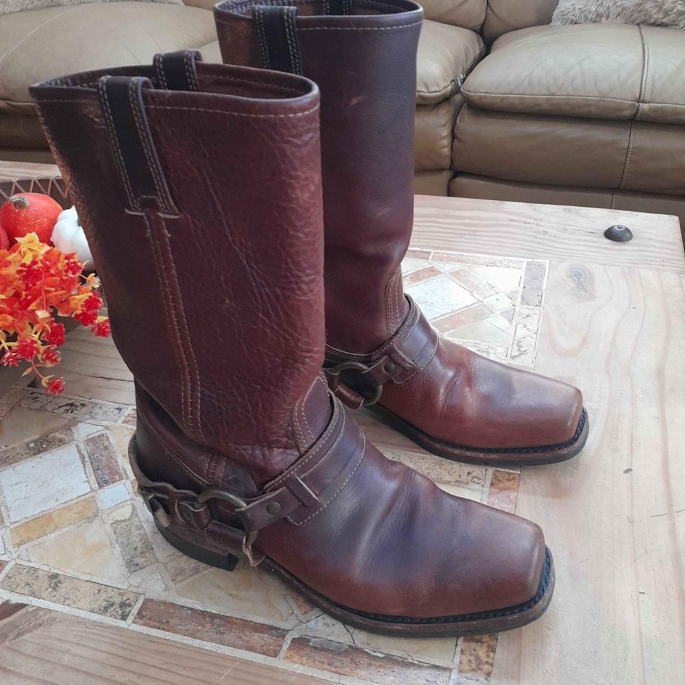 Frye Harness Boots